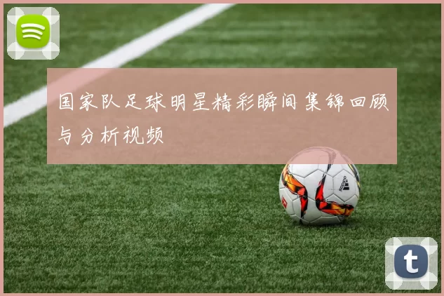 国家队足球明星精彩瞬间集锦回顾与分析视频