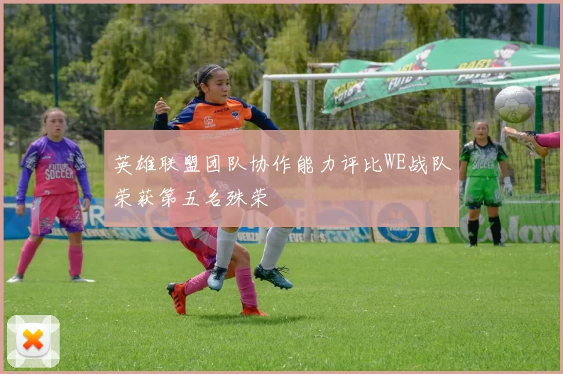 英雄联盟团队协作能力评比WE战队荣获第五名殊荣